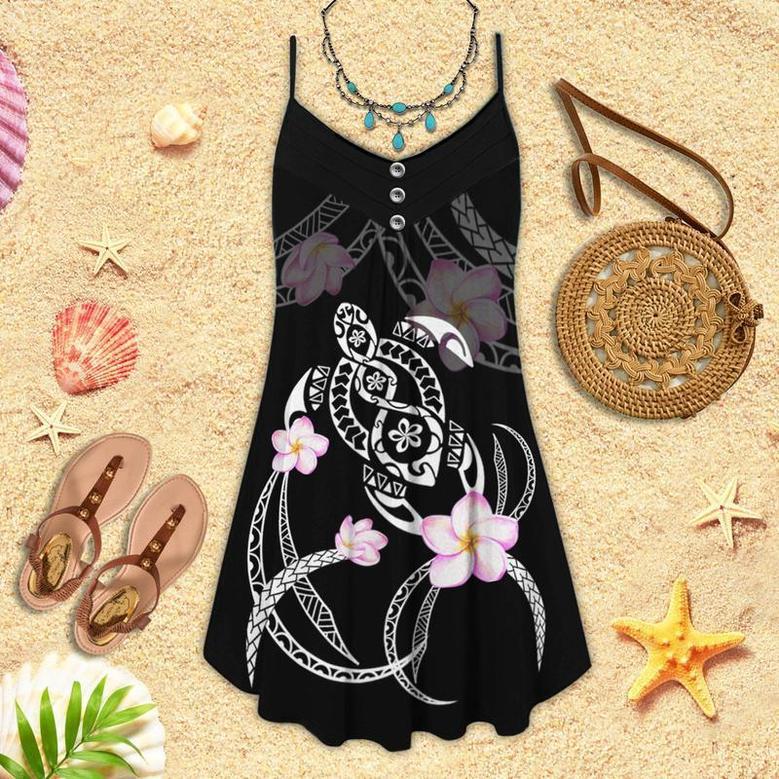 Turtle Is Beach Soul Black - Summer Dress