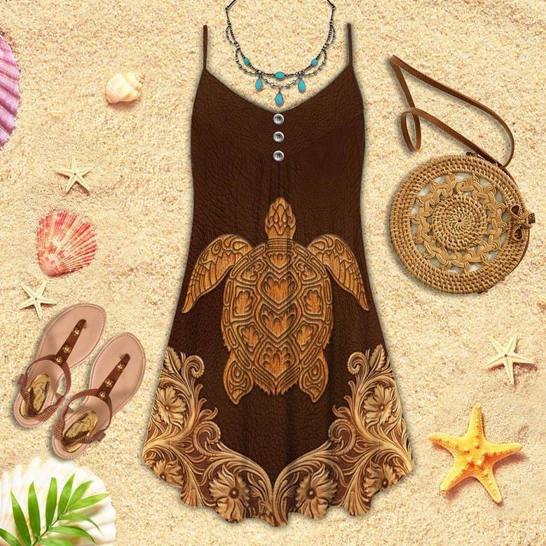 Turtle Is Beach Soul Leather Style - Summer Dress