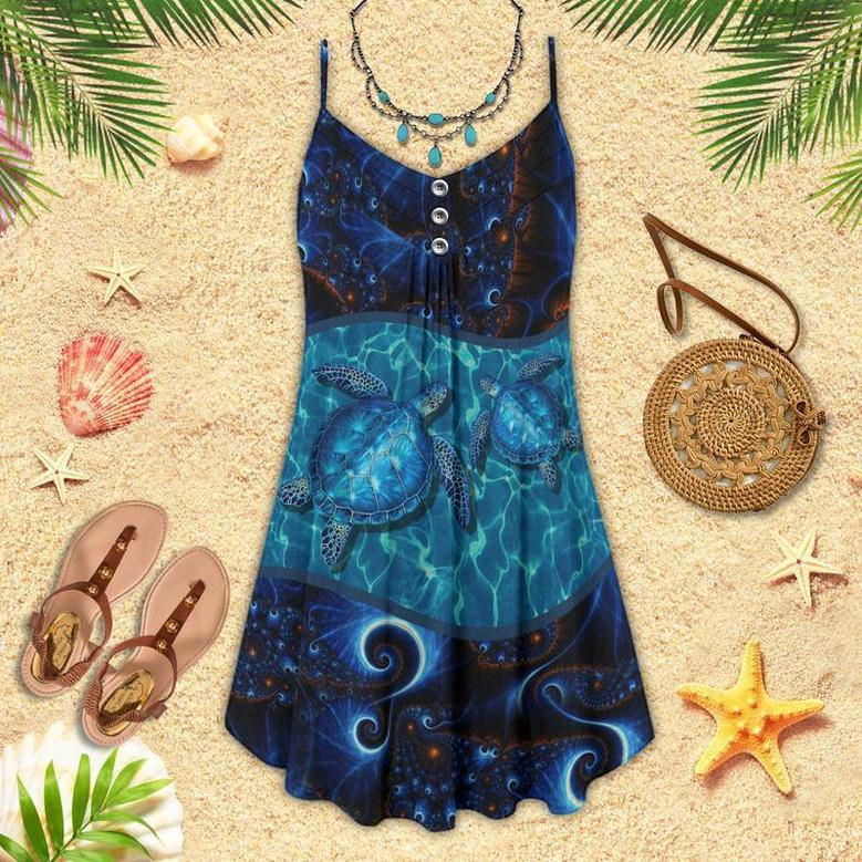 Turtle Is Beach Soul Love Night - Summer Dress