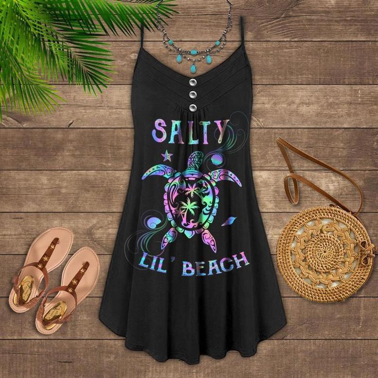 Turtle Is Beach Soul Saly Lil' Beach - Summer Dress