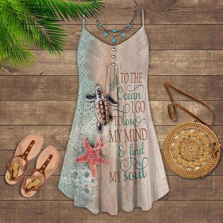 Turtle Love Beach Everytime - Summer Dress