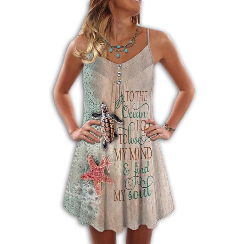 Turtle Love Beach Everytime - Summer Dress