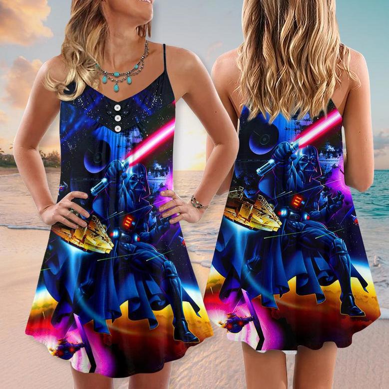 Anakin Skywalker Darth Vader Star Wars - V-Neck Sleeveless Cami Dress