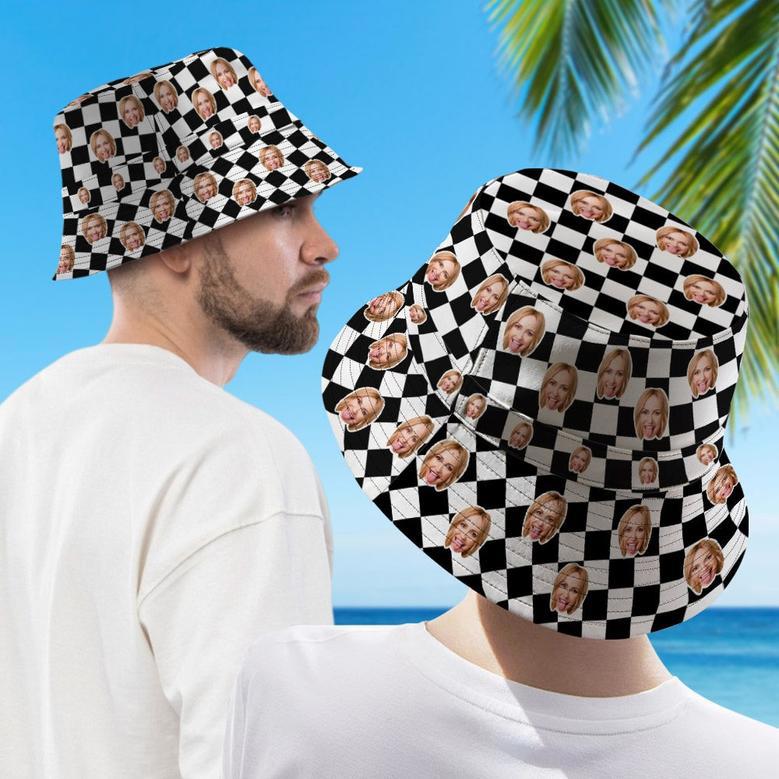 Custom Bucket Hat Double-Side-Wear Reversible Fashion Outdoors Sun Cap