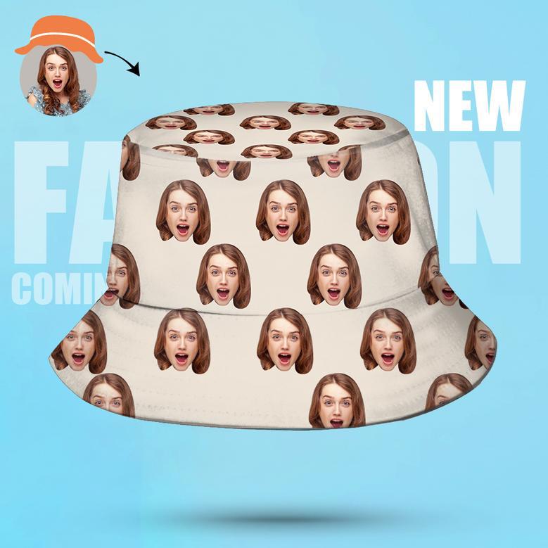 Custom Printed Face Bucket Hats