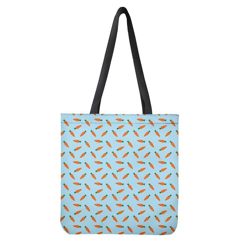 Little Carrot Pattern Print Tote Bag