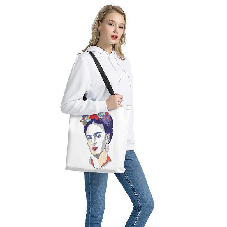 Magdalena Carmen Frida Kahlo Print Tote Bag