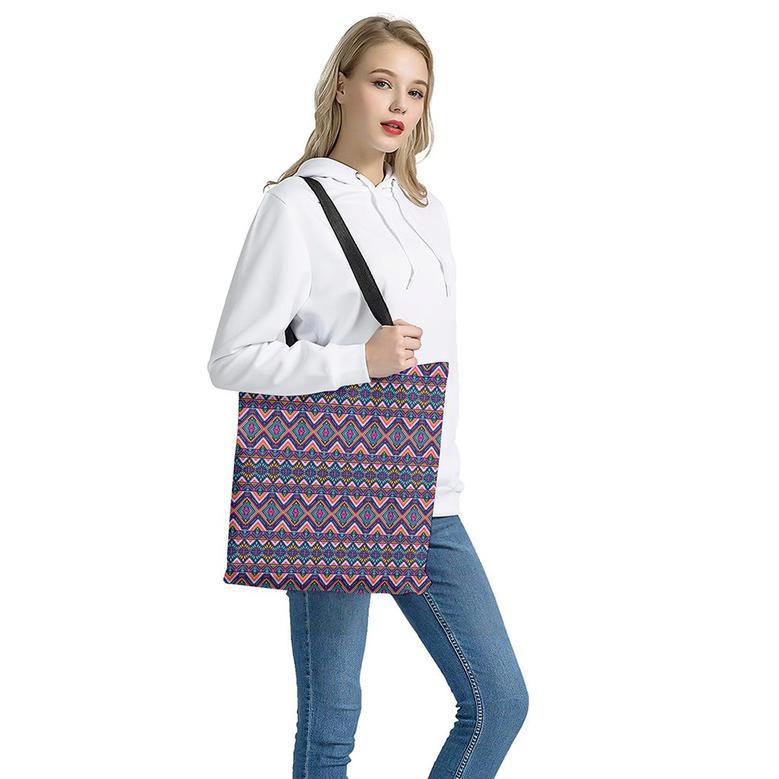 Native American Navajo Tribal Print Tote Bag