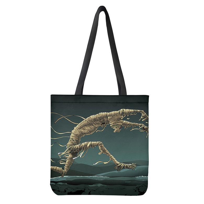 Running Mummy Print Tote Bag