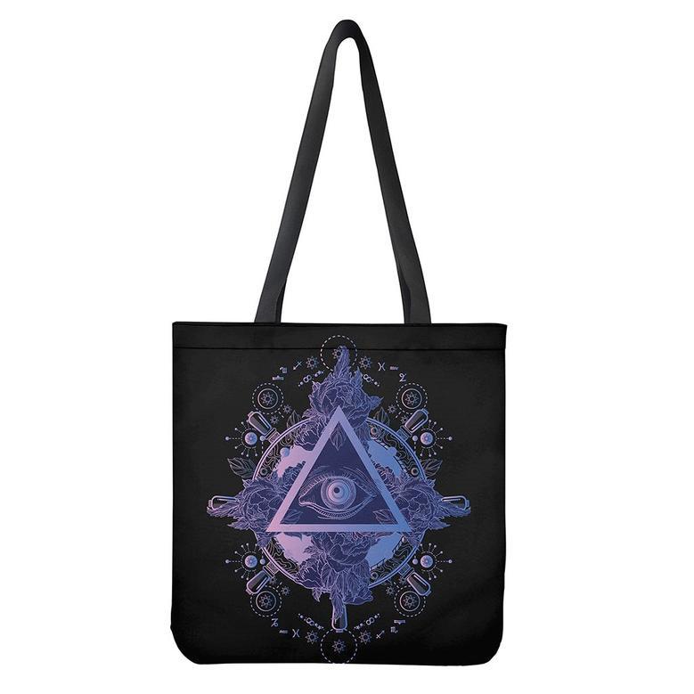 Spiritual Eye Of Providence Print Tote Bag