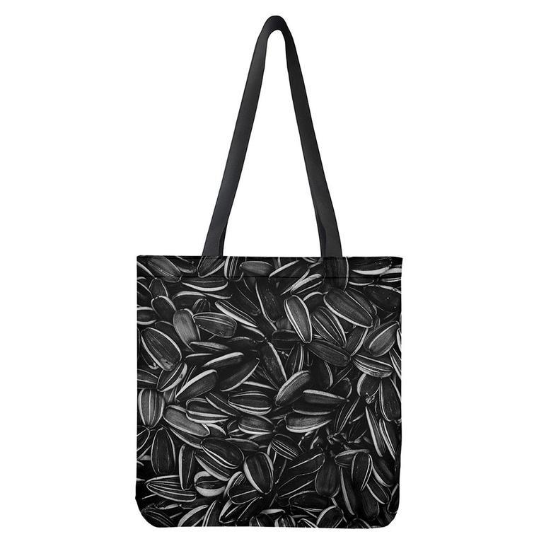 Sunflower Seeds Print Tote Bag