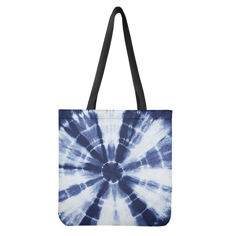 Tie Dye Shibori Print Tote Bag