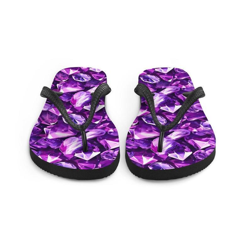 Amethyst Summer Flip Flops