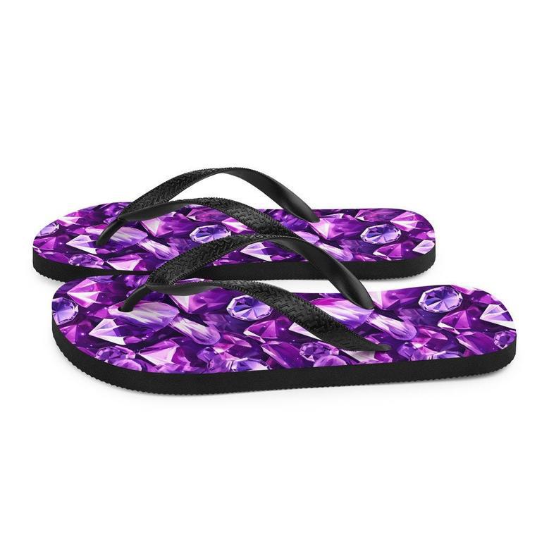 Amethyst Summer Flip Flops