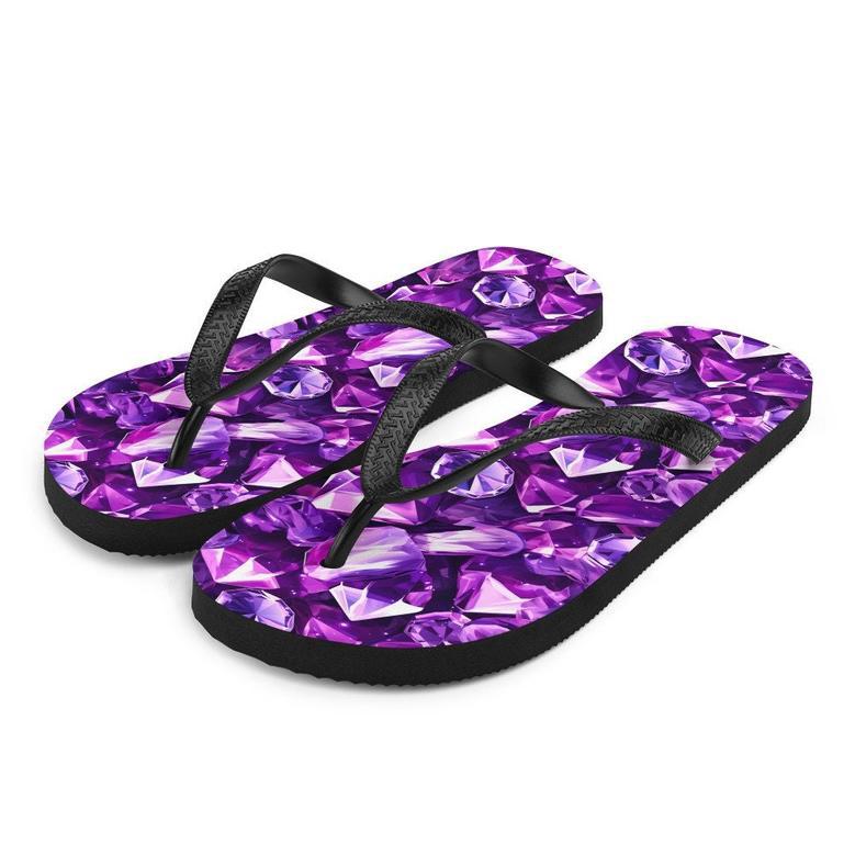 Amethyst Summer Flip Flops