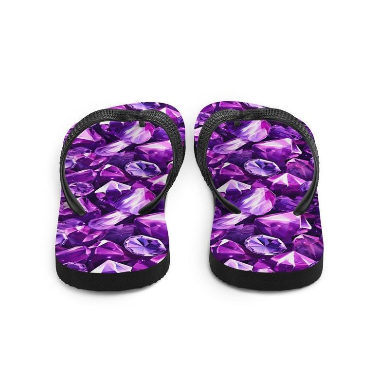 Amethyst Summer Flip Flops