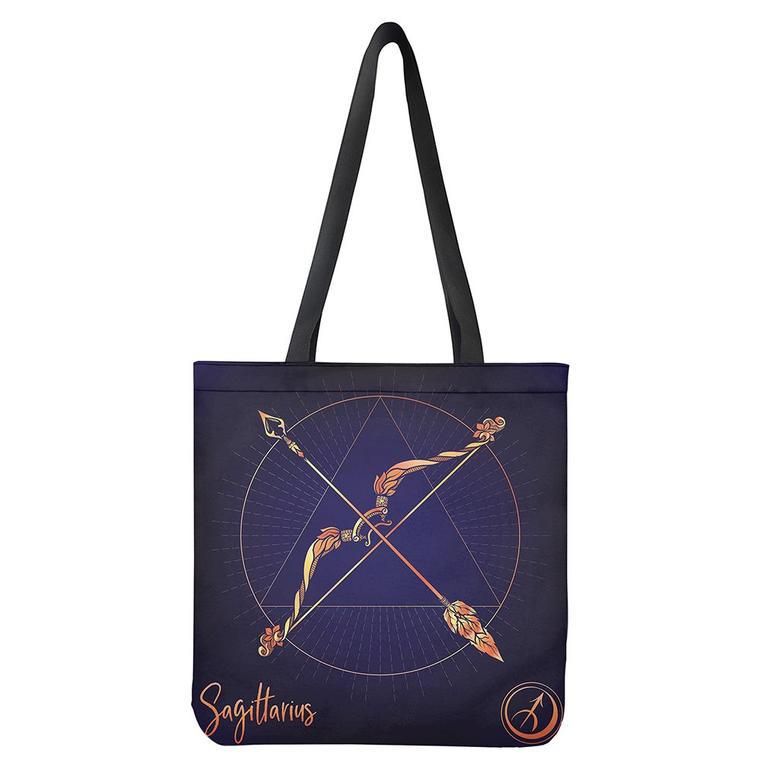 Astrological Sagittarius Sign Print Tote Bag