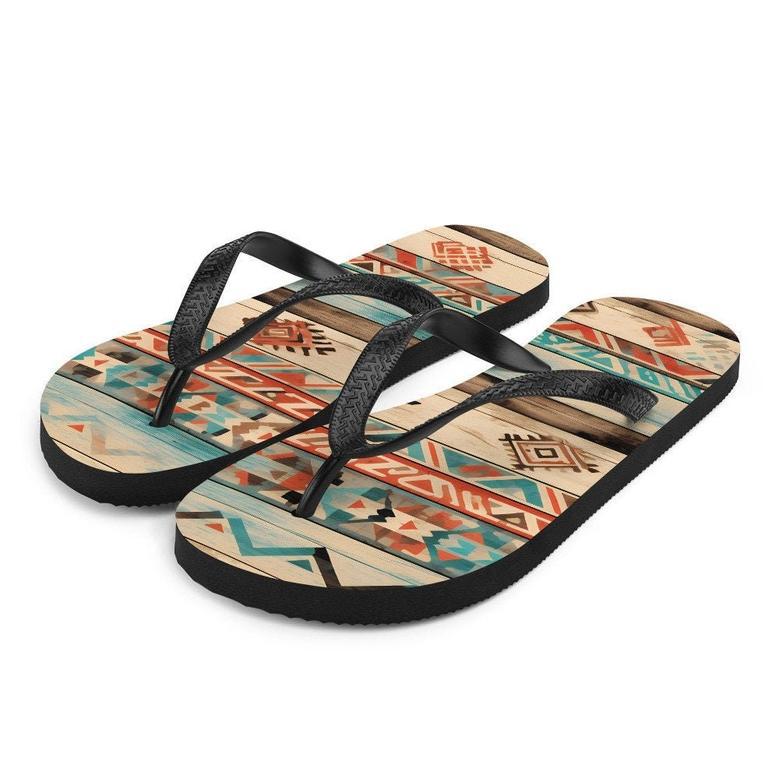 Aztec Flip-Flops