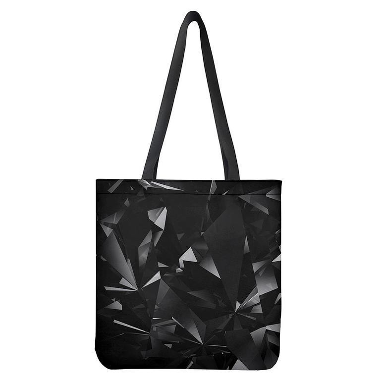 Black Diamond Print Tote Bag