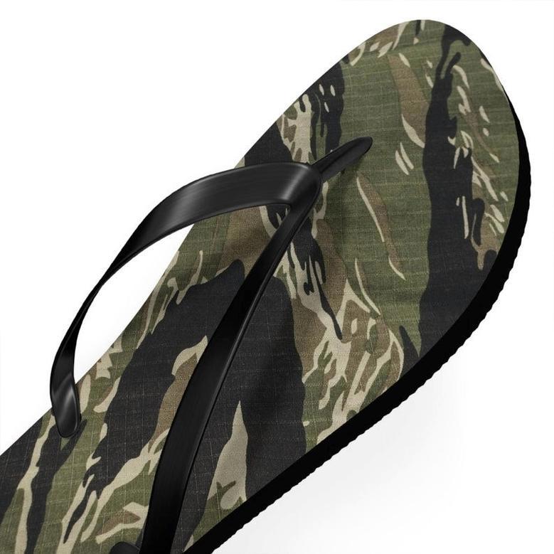 Camo Flip Flops.