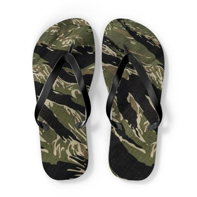 Camo Flip Flops.