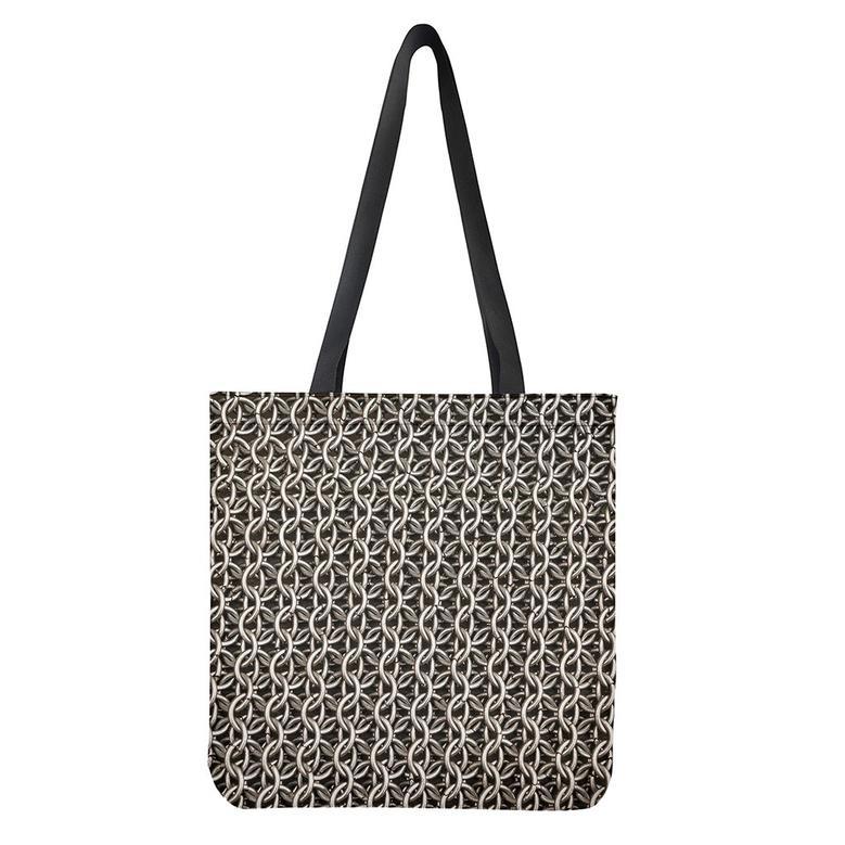 Chainmail Ring Print Tote Bag