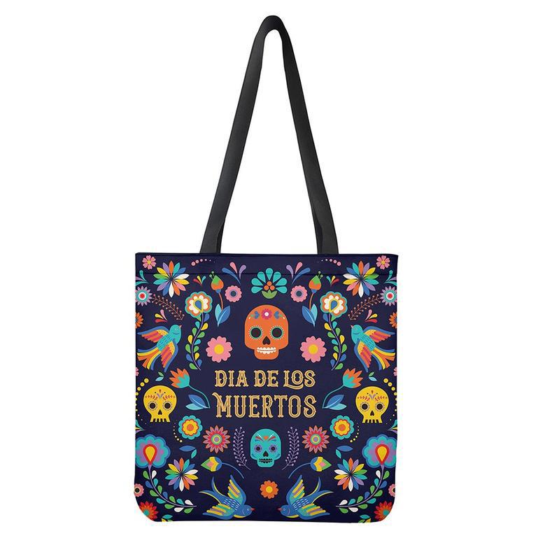 Cinco De Mayo Day Of The Dead Print Tote Bag