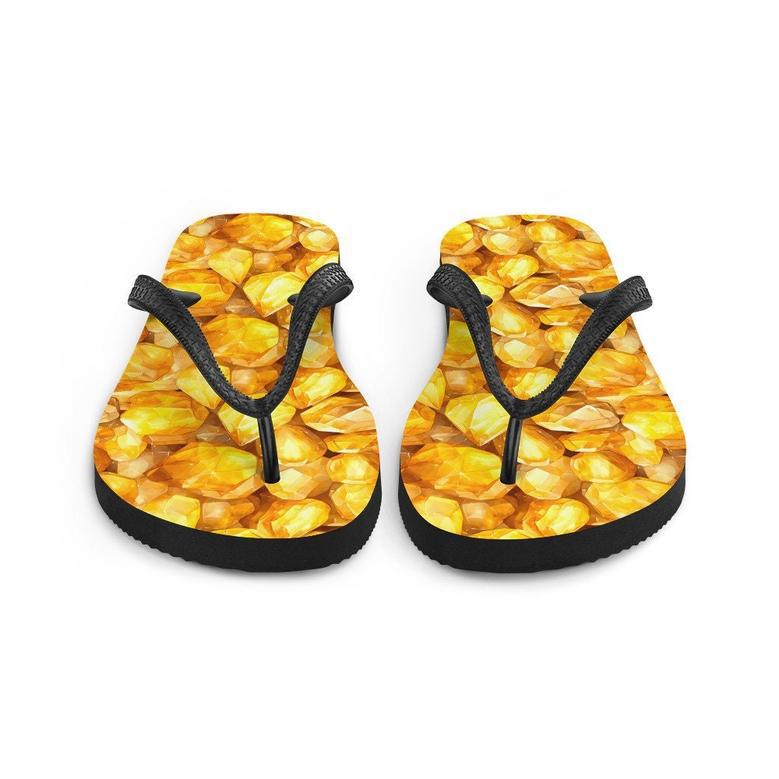 Citrine Summer Flip Flops