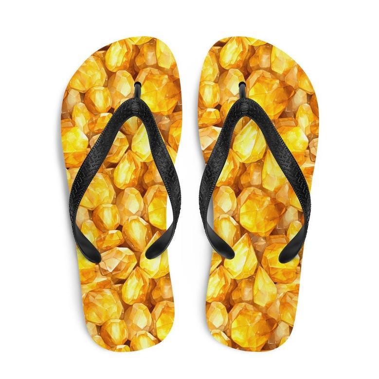 Citrine Summer Flip Flops