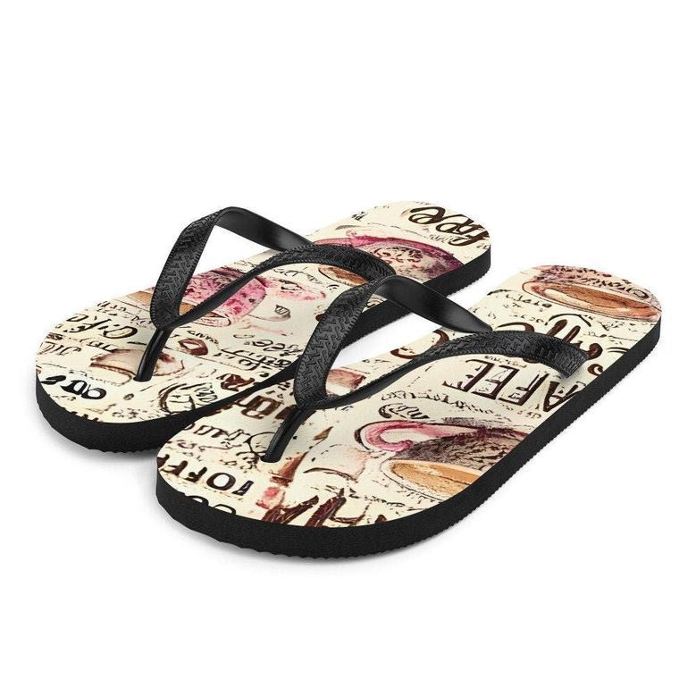 Coffee Flip-Flops