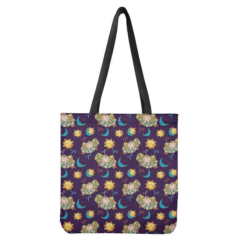 Cute Cartoon Aries Pattern Print Tote Bag