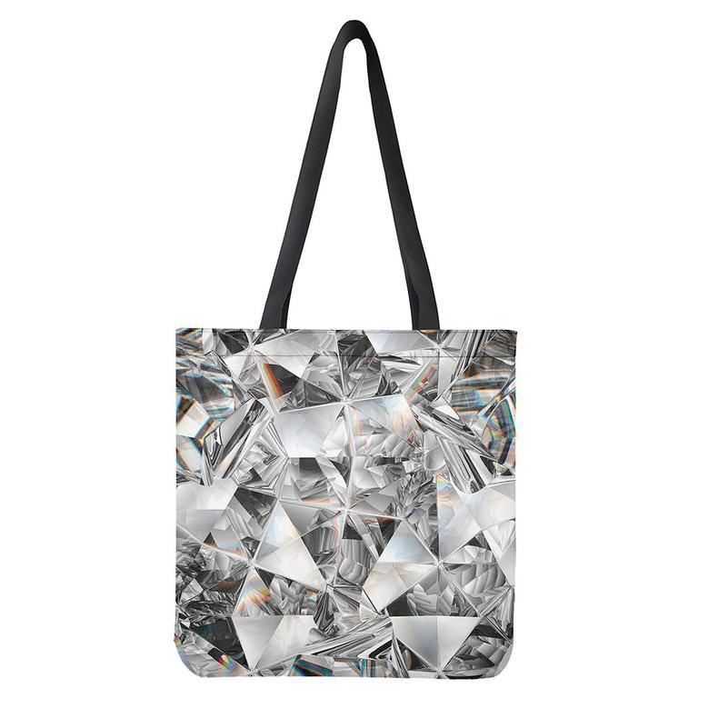 Diamond Artwork Print Tote Bag