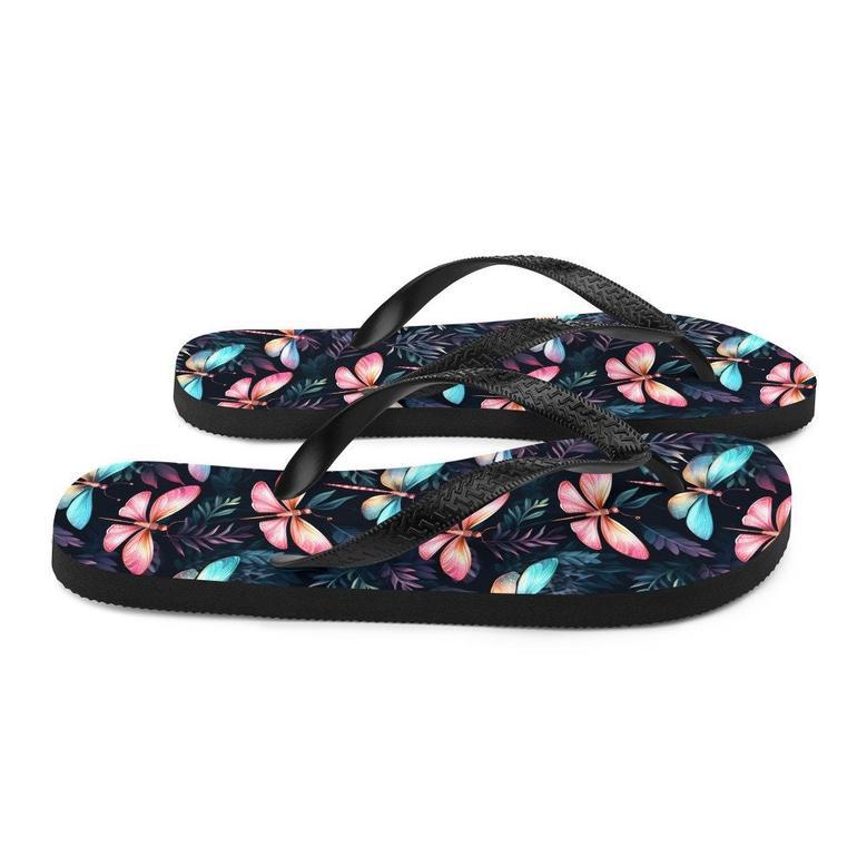 Dragonfly Summer Flip Flops