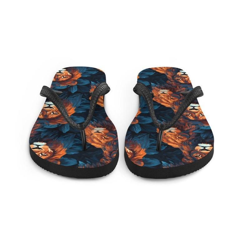 Dual Lion Flip Flops