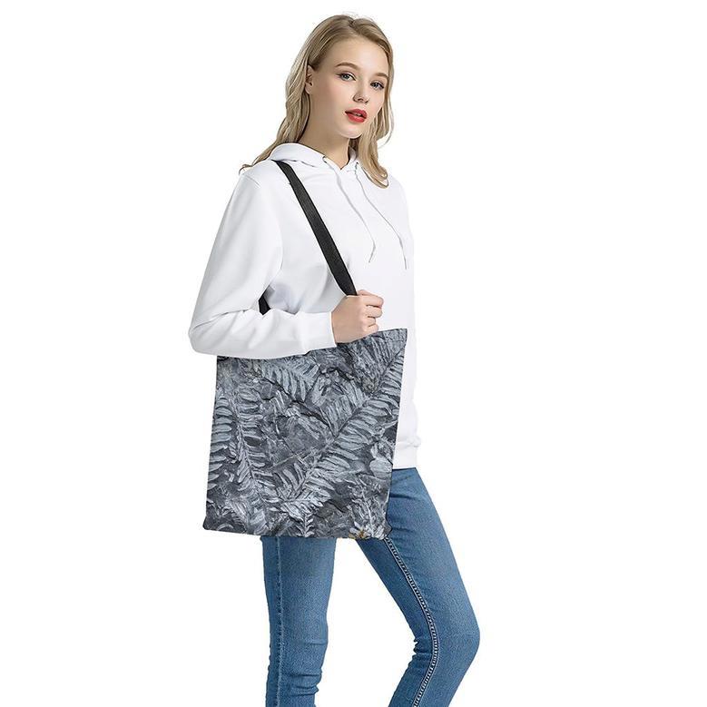 Fern Fossil Print Tote Bag