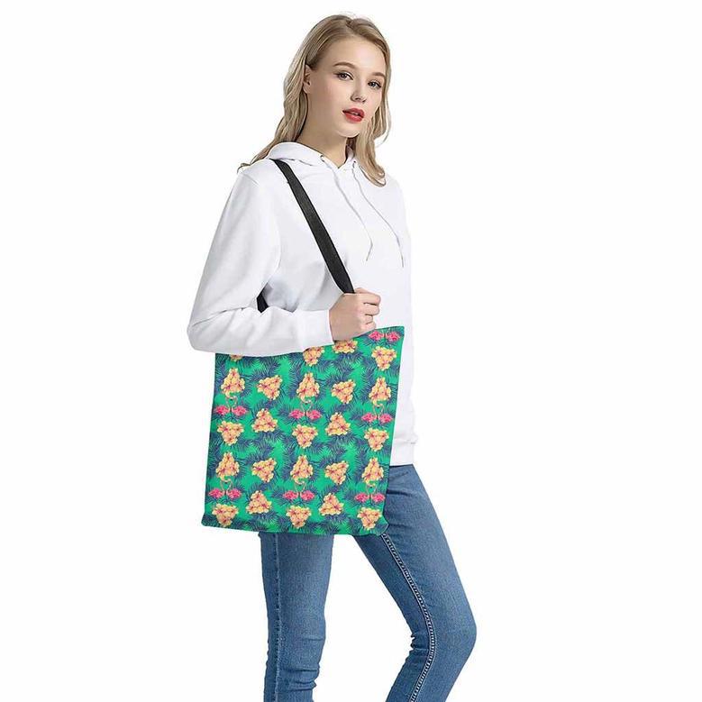 Hawaii Tropical Paradise Pattern Print Tote Bag