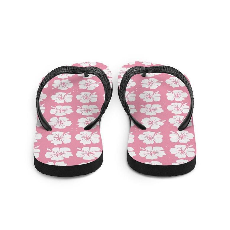 Hawaiian Flowers Flip-Flops