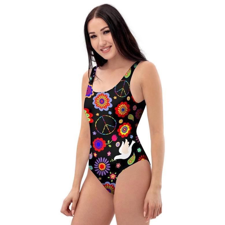 Hippie And Drove One Piece Swimsuite