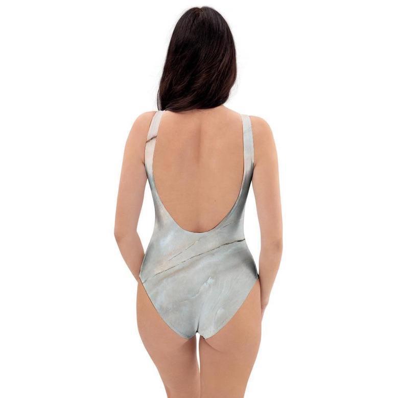 Marble One Piece Swimsuite