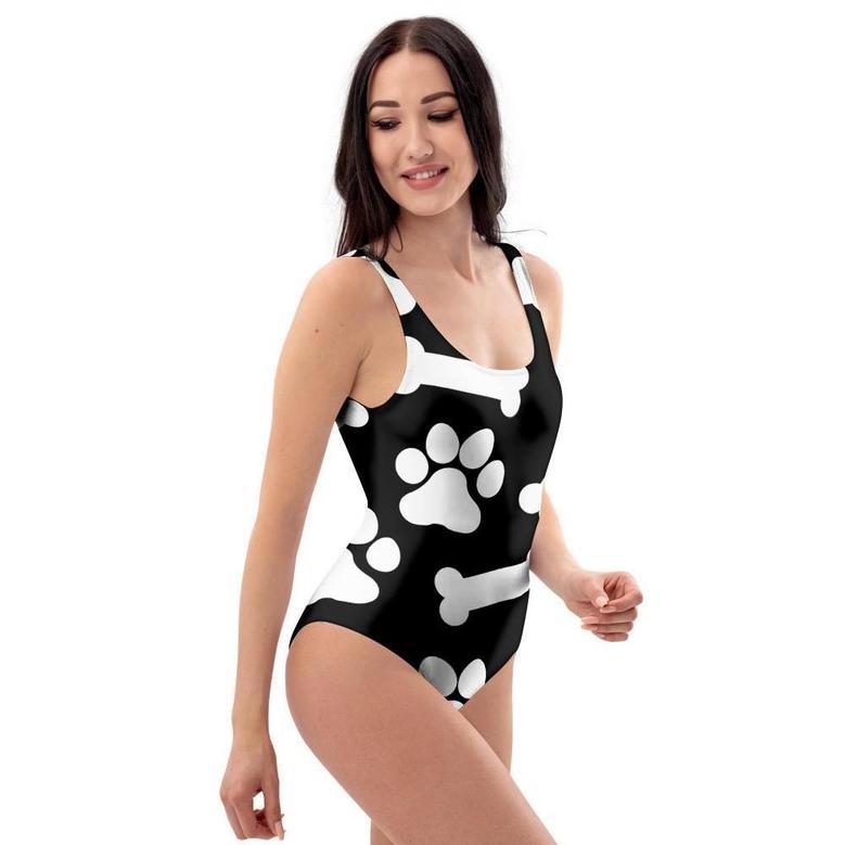 Paw One Piece Swimsuite