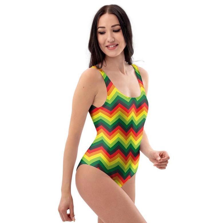 Rasta Jamaica Reggae One Piece Swimsuite