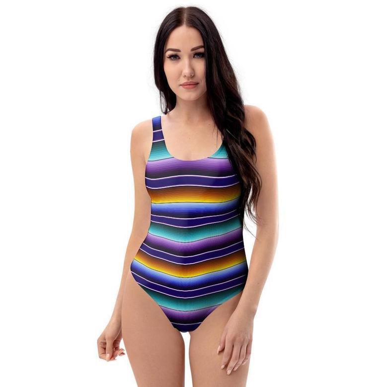 Serape One Piece Swimsuite