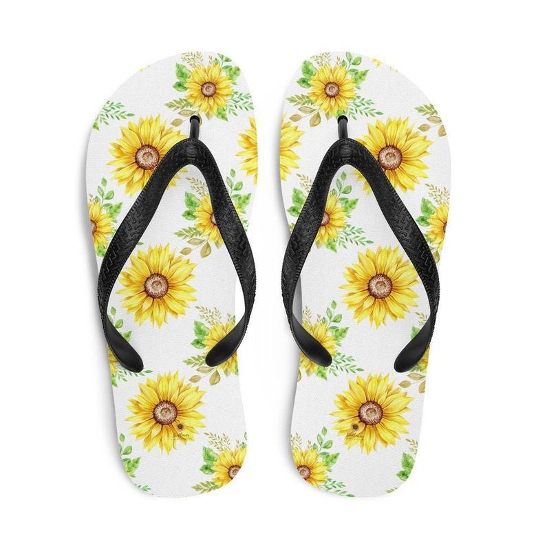 Sunflowers Flip-Flops