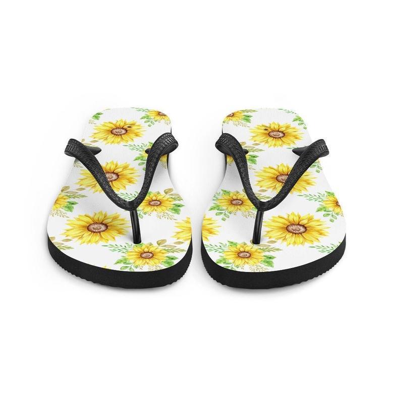 Sunflowers Flip-Flops