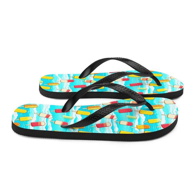 Surfboard Popsicle Flip Flops