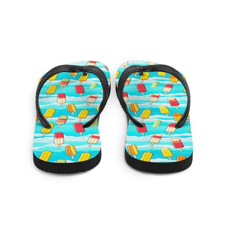 Surfboard Popsicle Flip Flops