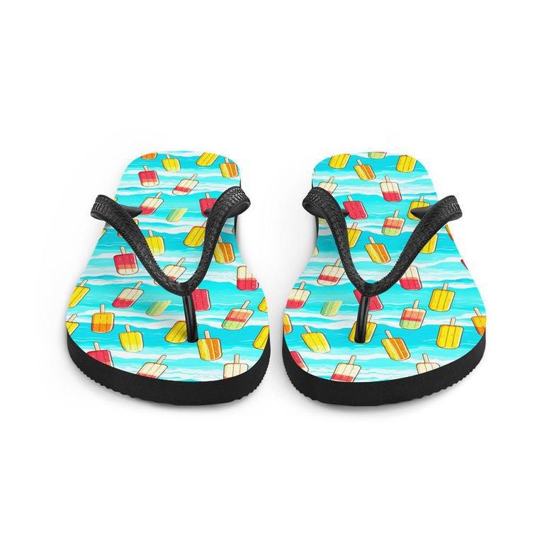 Surfboard Popsicle Flip Flops