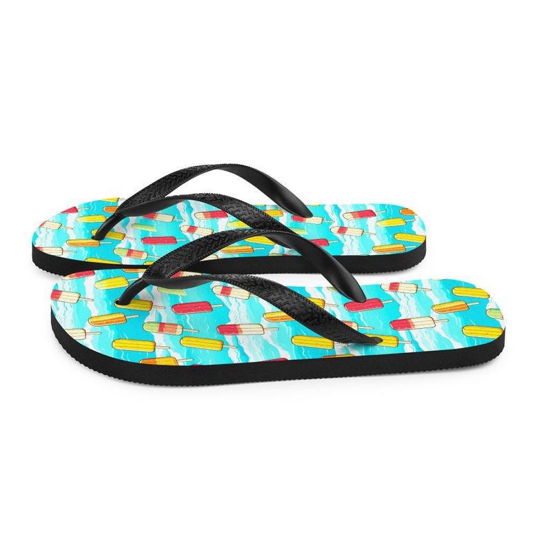 Surfboard Popsicle Flip Flops