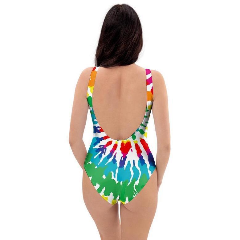 Tie Dye One Piece Swimsuite