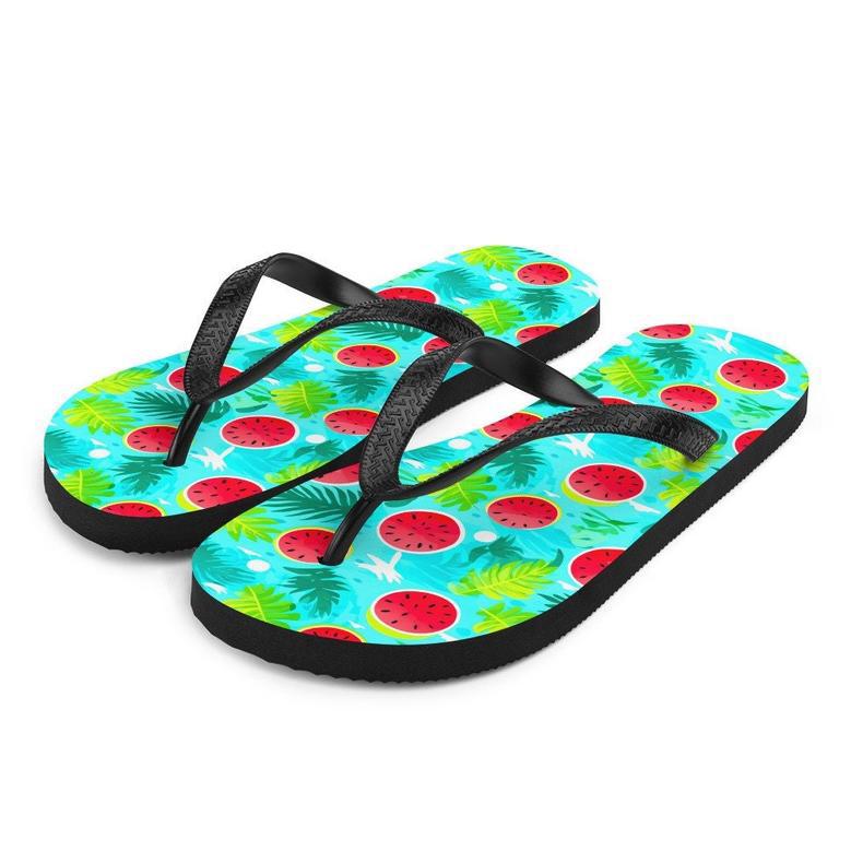 Watermelon Vibes Flip Flops